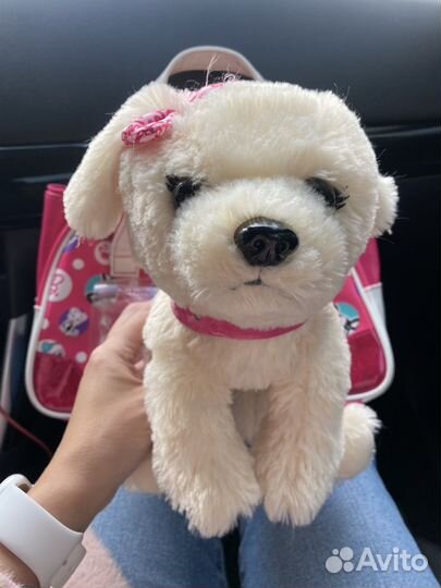 Собака барби с сумкой и аксессуарами