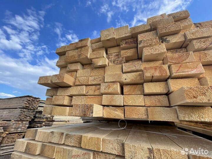 Доска обрезная 25х150