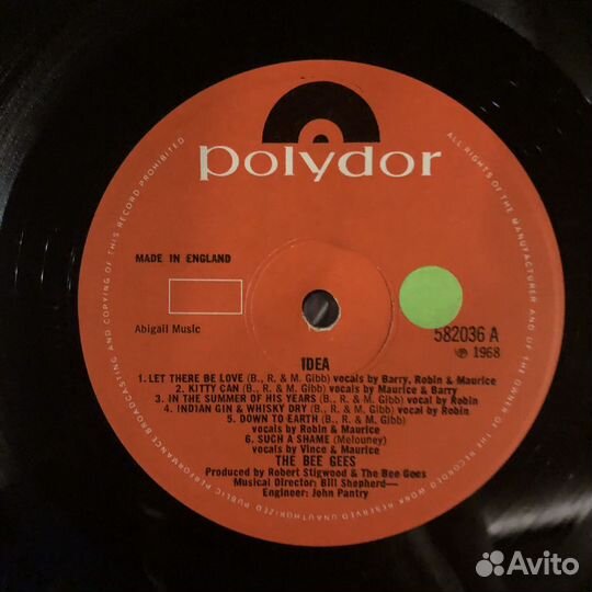 Bee Gees Idea 1968 lp