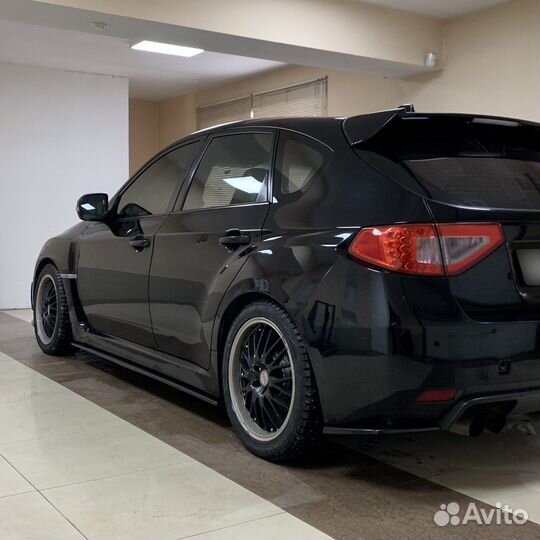 Боковые сплиттеры для Subaru Impreza GR/GV 07-14