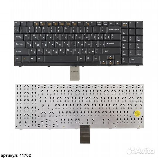 Клавиатура DNS 0116106, 0119110, M771S черная