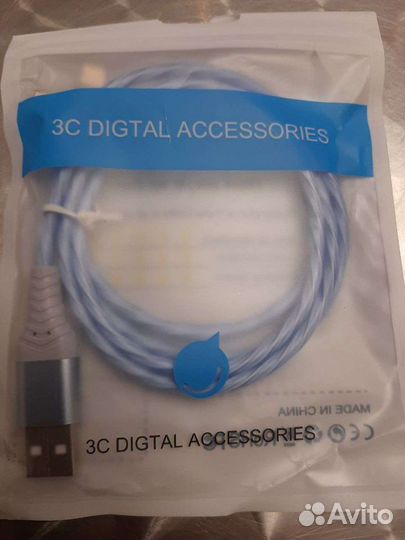 Кабель USB Type-C, Micro USB и для iPhone новый