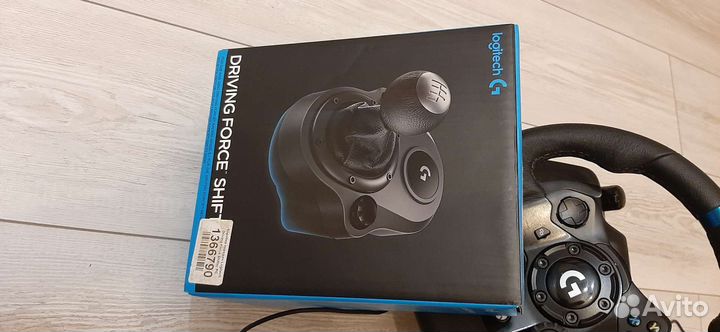 Игровой руль logitech g923 + shifter (кпп)