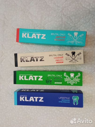 Зубные пасты 2080, Klatz, Natusana, Salarium, haan