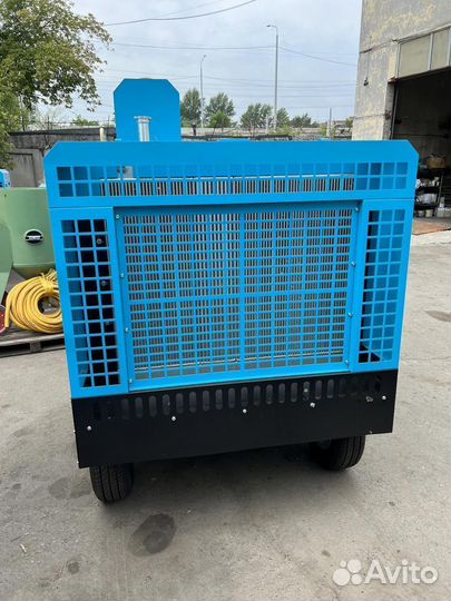 Дизельный винтовой компрессор на шасси