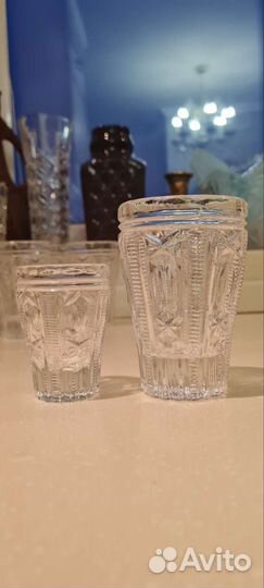 Хрустальные бокалы СССР