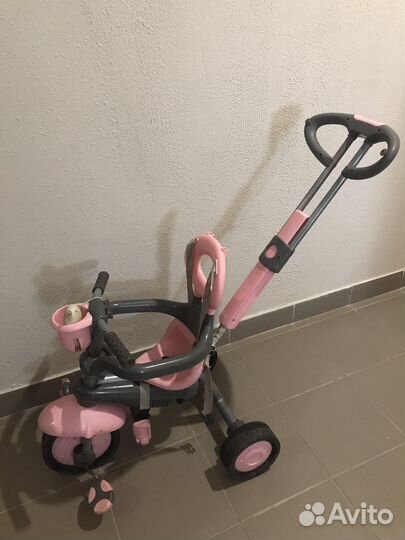 Детский велосипед с ручкой