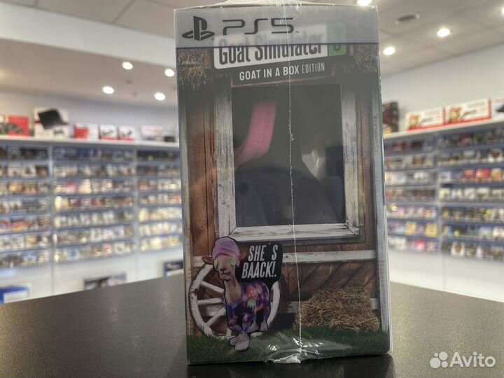 Goat Simulator 3 Goat Box Edition Steelbook PS5