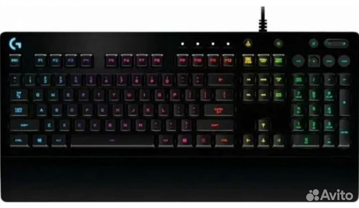 Игровая клавиатура logitech с подсветкой