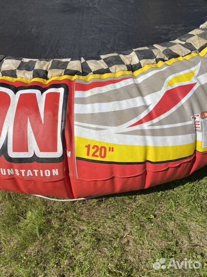 Надувной водный батут