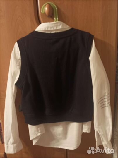 Костюм брючный школьный для девочки рост 140 146