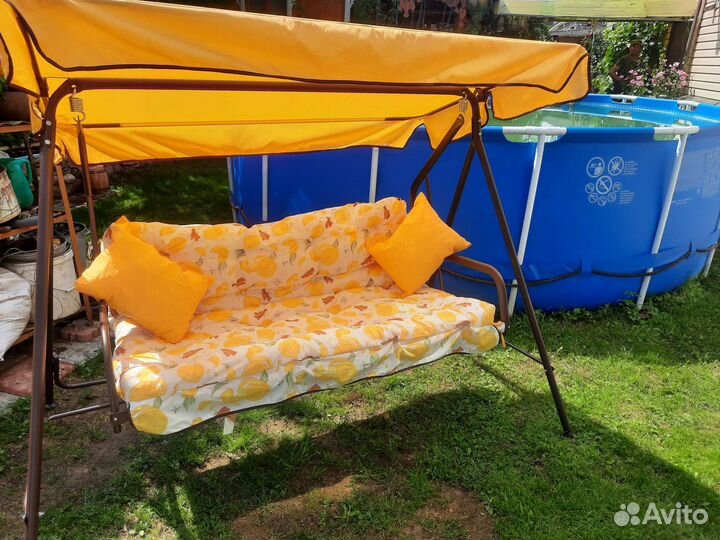 Садовые качели модель Лето