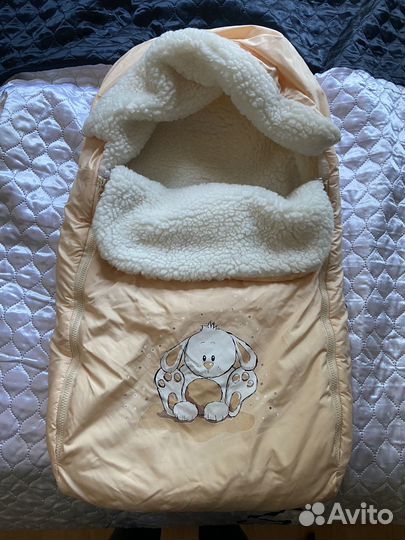 Зимний конверт в коляску