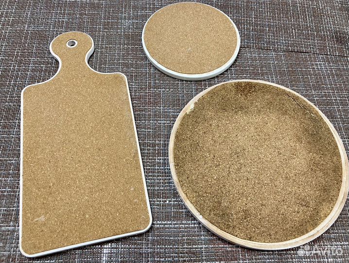 Подставки под горячее и доска сувенирная