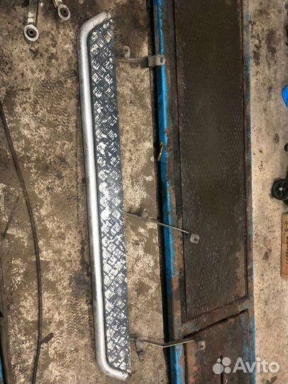 Подножки пороги santa fe grand