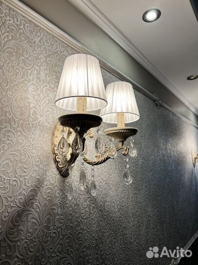 Люстра и бра бу