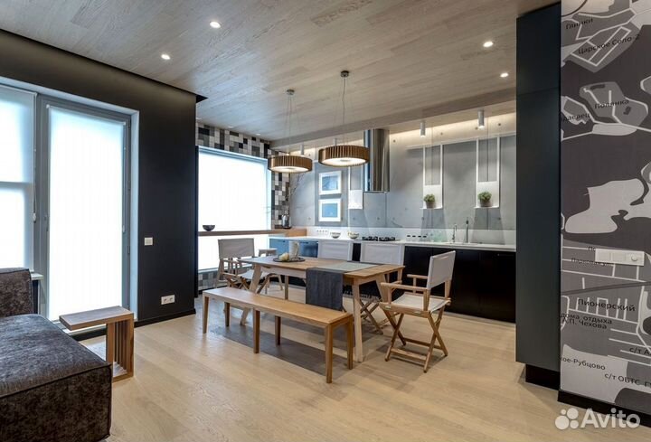 Кухонный гарнитур в стиле минимализм