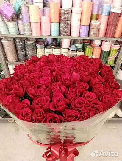 Высокие розы Гигантские розы Доставка цветов