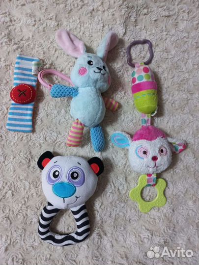 Игрушки для новорождённых, погремушка