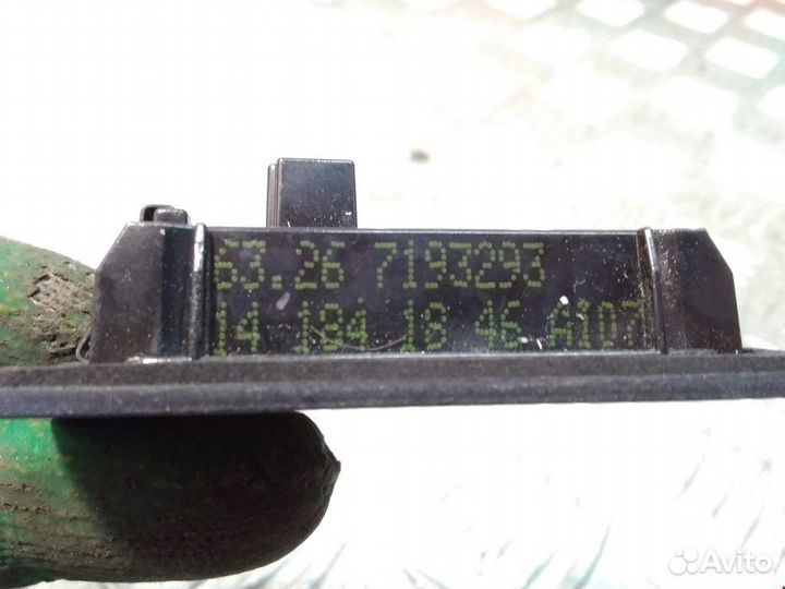 Подсветка номера BMW 5 F07/F10/F11 2013