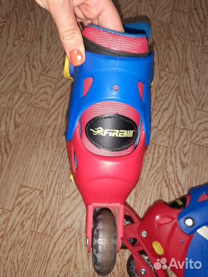 Роликовые коньки раздвижные 36-39