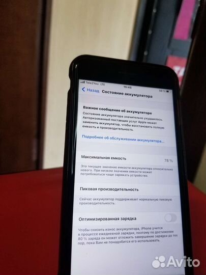 iPhone 8 plus 64gb 3г