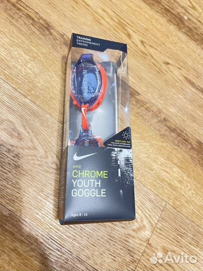 Детские очки для плавания Nike Chrome Youth Goggle