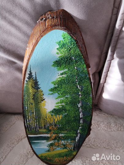 Пано настенное из дерева