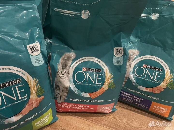 Корм для кошек purina one
