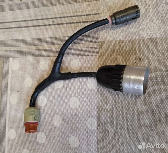 Переходник-тройник для шлемов летчика зш-5 и 7