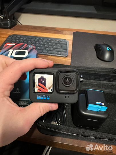 Gopro Hero 10 Black + доп. аксессуары