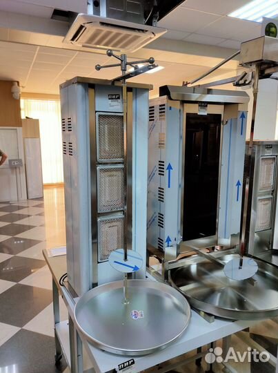 Аппарат для шаурмы 3 горелки газ