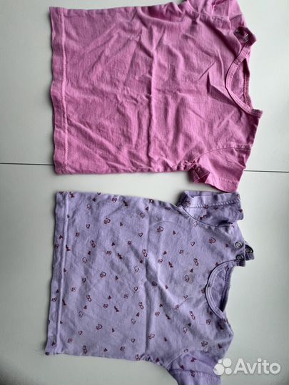 Вещи пакетом для девочки 68-80