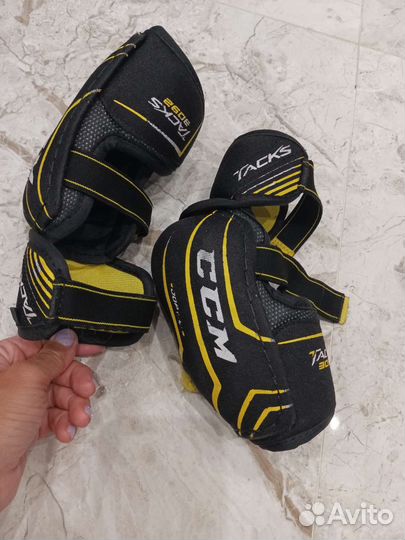 Налокотники хоккейные bauer jr