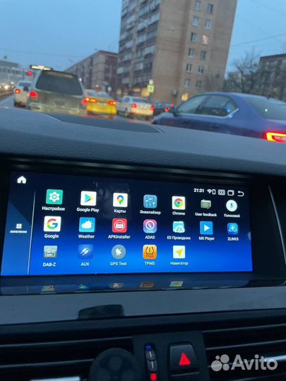 Монитор Android BMW F10 2010-2016 4gb+64gb