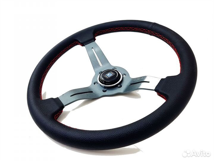 Руль Nardi style - с выносом Lite - 350мм (Pvc кож