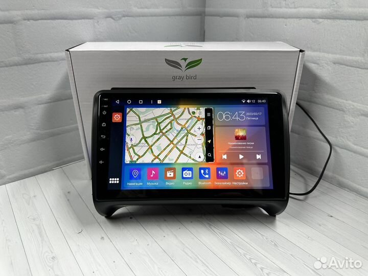 Магнитола андроид GrayBird Audi TT 4/64