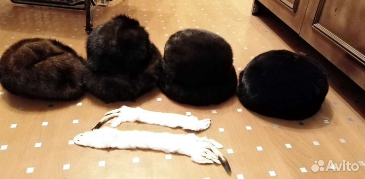 Шапка норковая женская