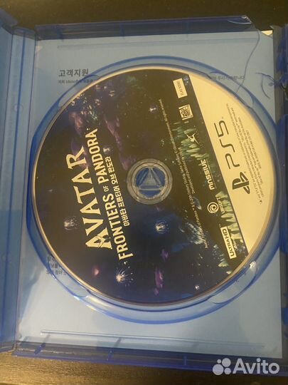 Avatar frontiers of pandora ps5 диск