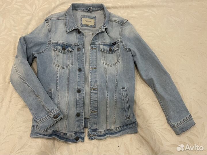 Джинсовая куртка pull bear