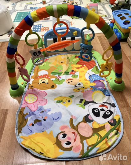 Развивающий коврик музыкальный