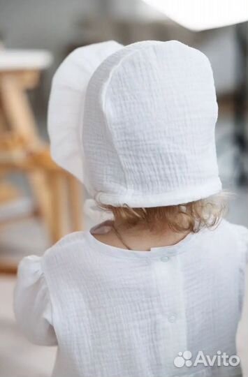 Муслиновое платье для девочки 62