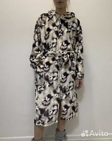 Турецкий халат на молнии