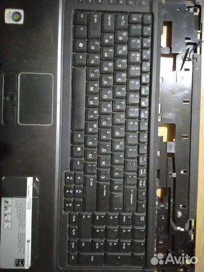 Travelmate 7720g клавиатура и тачпад