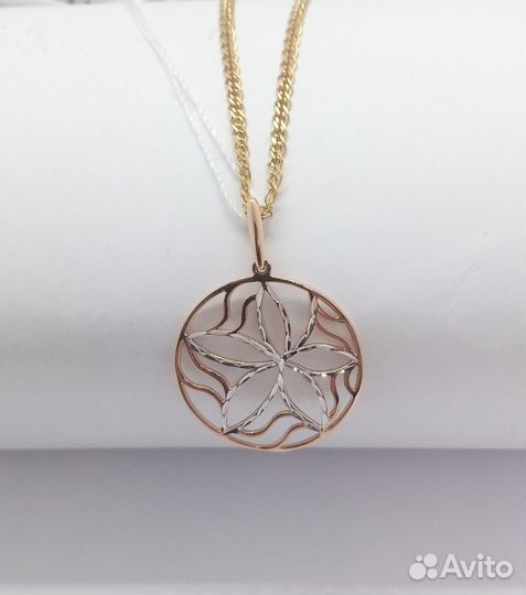 Золотая подвеска