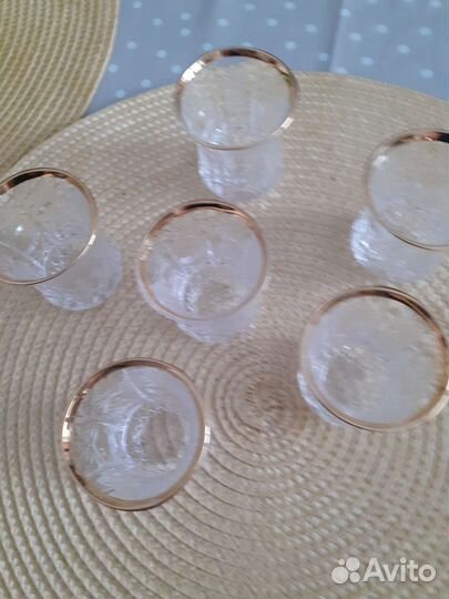 Рюмочки хрусталь богемия