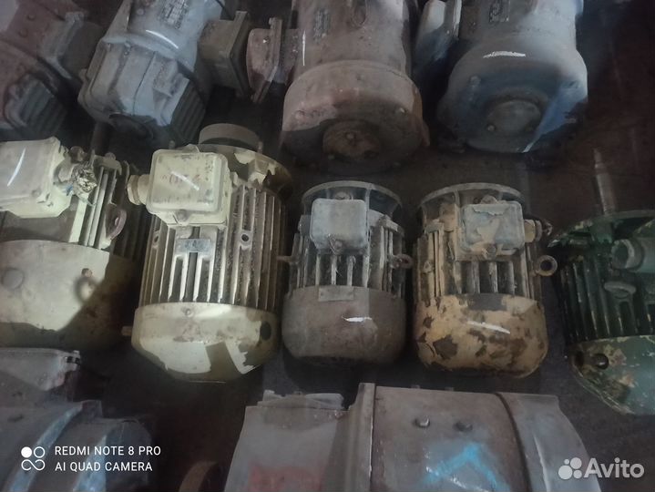 Электродвигатель 380в с хранения