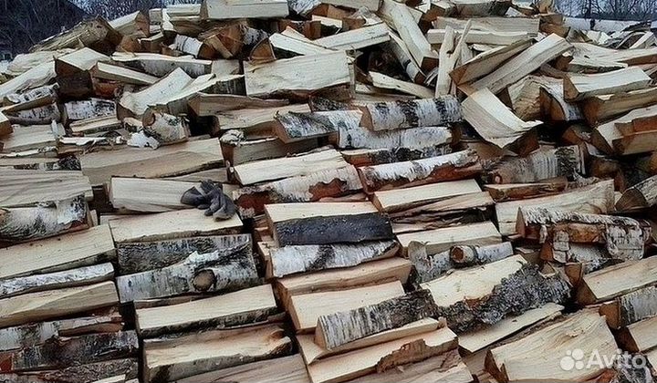 Сухие березовые дрова