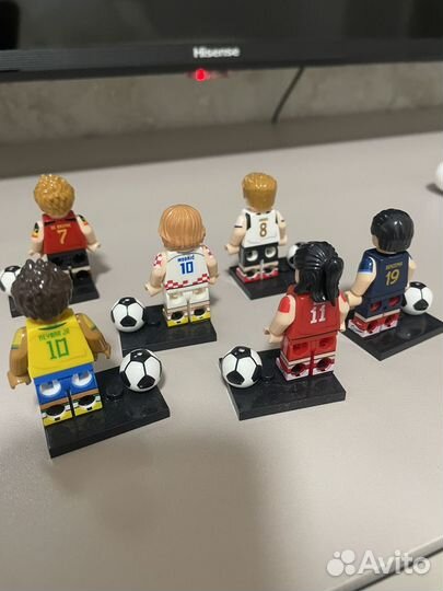 Lego футболисты