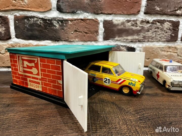 Гараж игрушка СССР